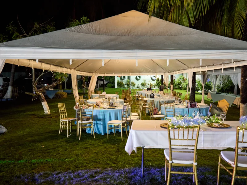 Alquiler de canopis para bodas en Zaragoza