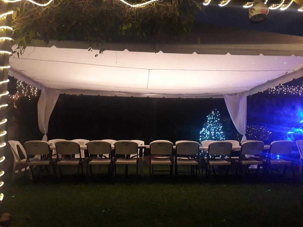 Canopi con Telón y Cortinas