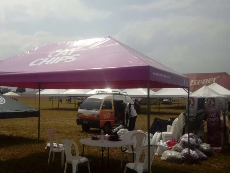 Renta de carpas para eventos públicos en Zaragoza