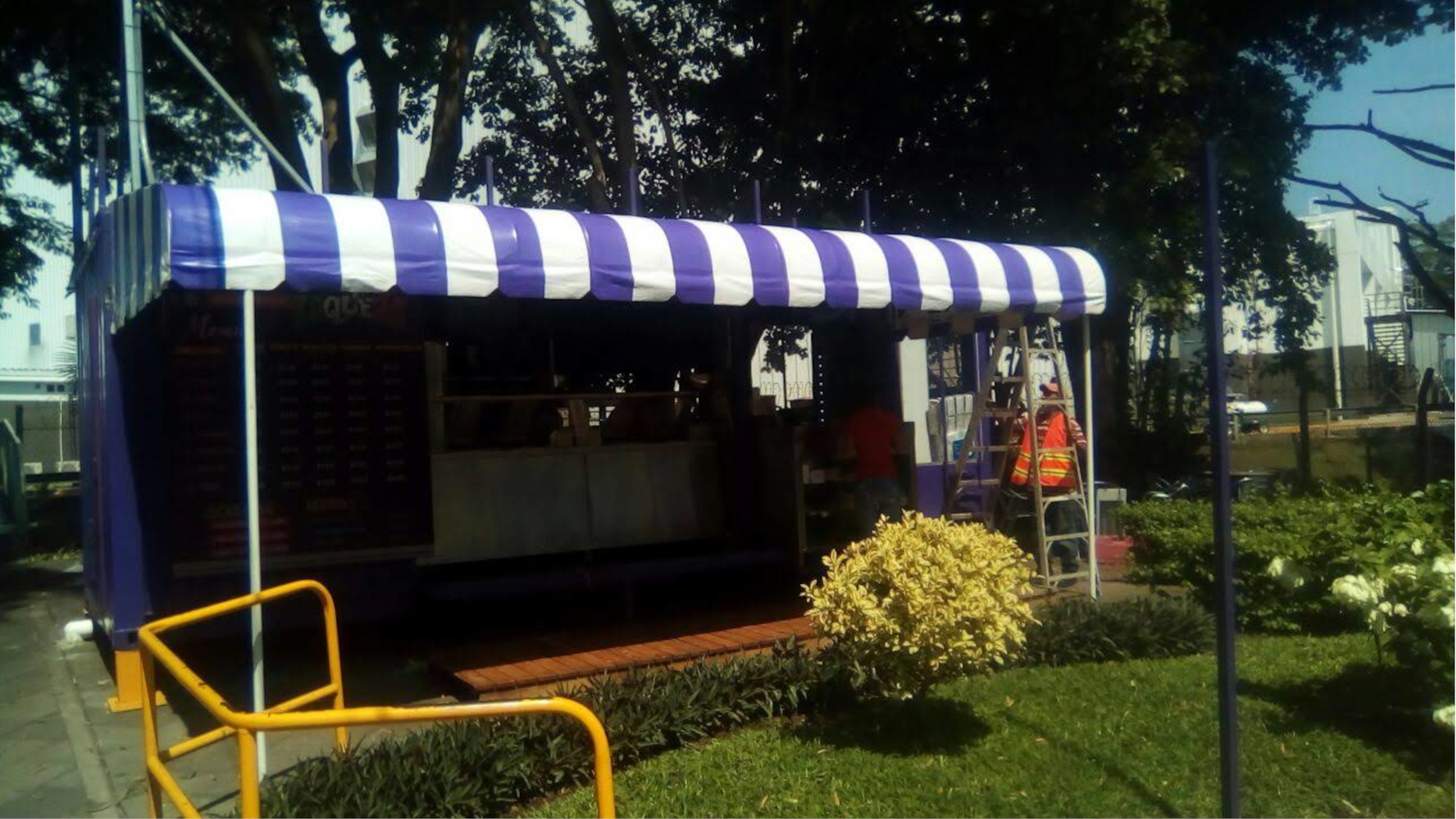 Sombras Decorativas - Toldos Madelin alquiler de canopis en El Salvador